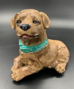 Sitting Dog Concrete Statue