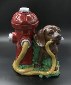 Dog Fire Hydrant Concrete Statue