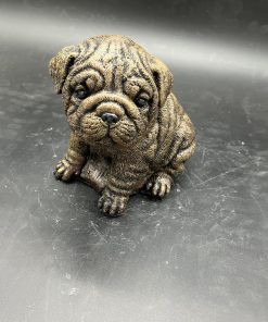 Bulldog Small Concrete Statue