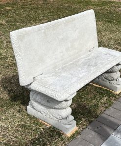 4 Piece Concrete Bench