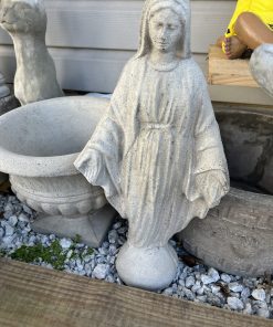 Medium Virgin Mary Concrete Statue