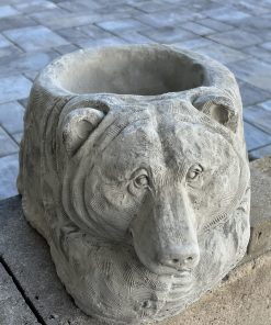 Bear Concrete Planter