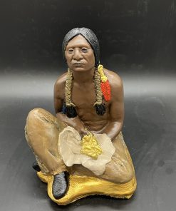 Sitting Indian Concrete Statue