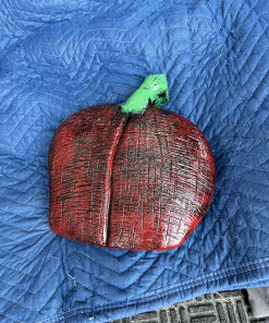 Apple Concrete Statue