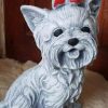 Yorki sitting statue