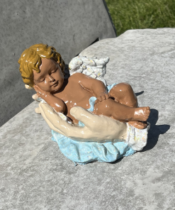 Angel in Hands Concrete Statue