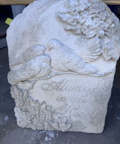 Always in our heart plaque