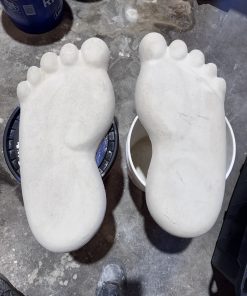 Big 22in foot stepping stone pair